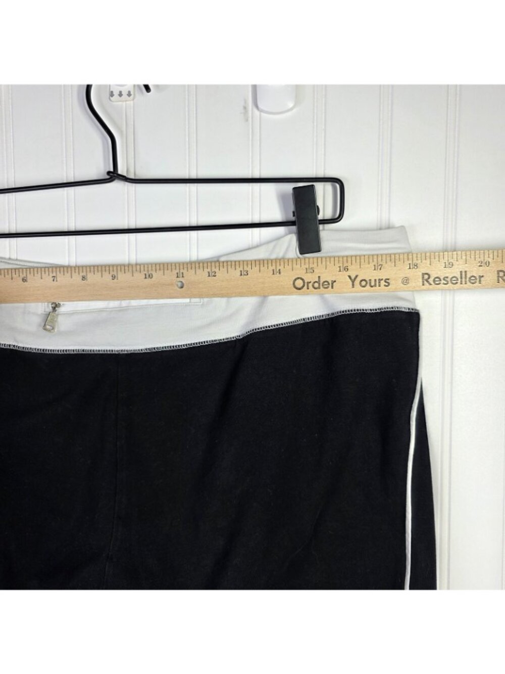 Lauren Ralph Lauren Athletic Lounge Pants Womens XL Black Zip Pocket Yoga Casual - Picture 6 of 9